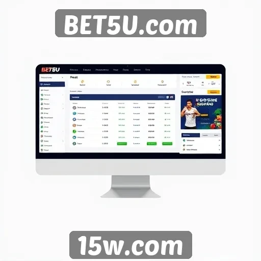 Estudo sobre a interface do usuário no BET5U.com